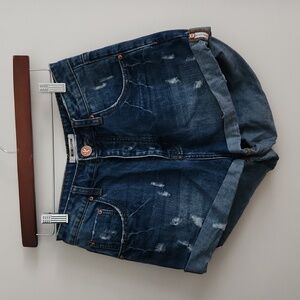 One Teaspoon High Waist Bandits Shorts